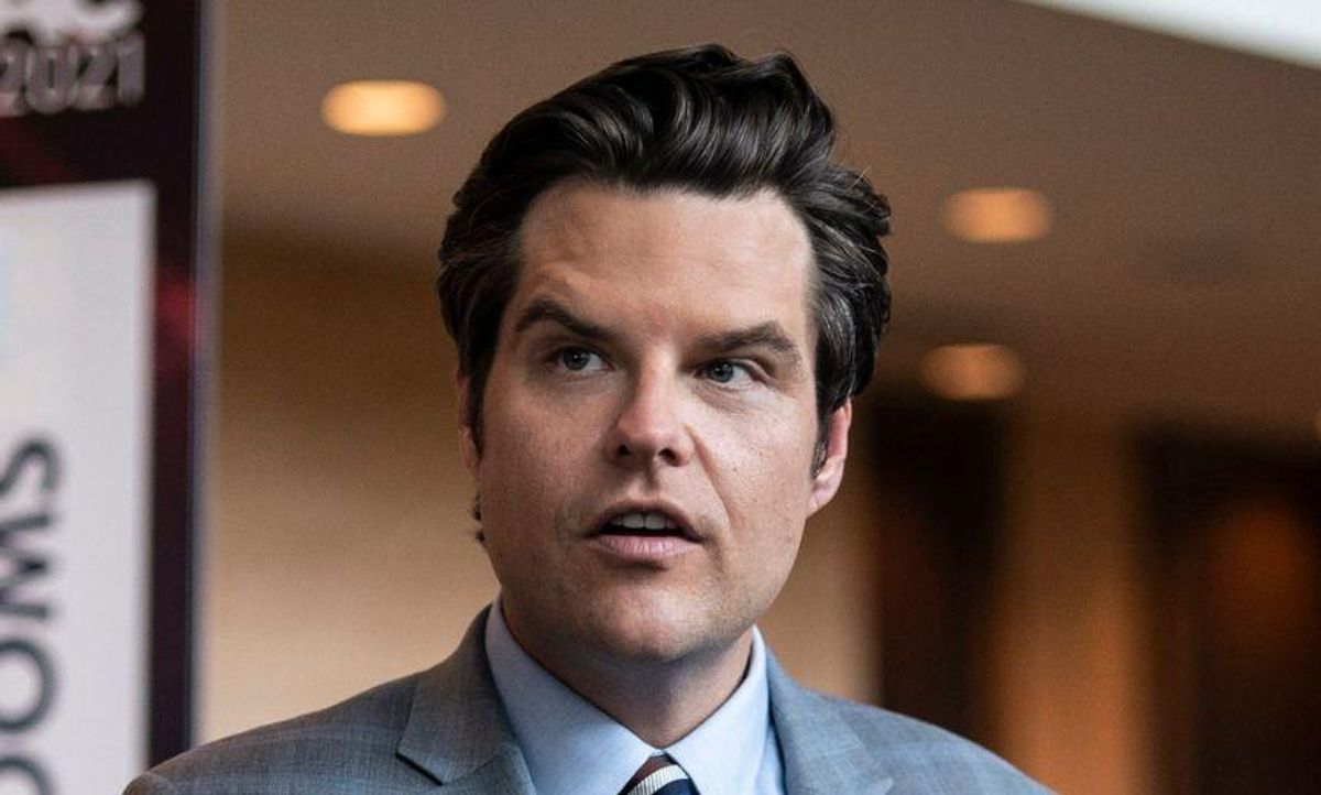 Matt Gaetz Reportedly Sought Blanket Pardon From Trump Right Before He Left Office and No One Is Surprised