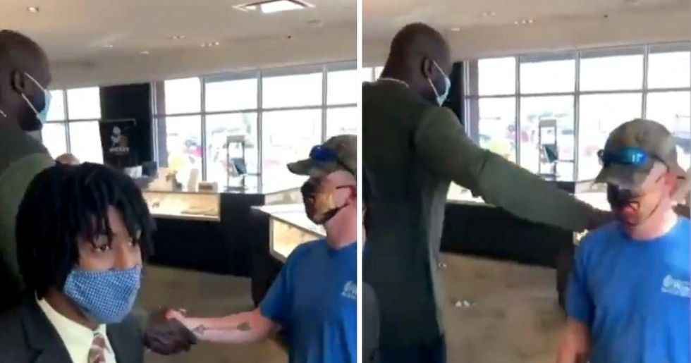 Shaquille O'Neal quietly paid for a random guy's engagement ring while standing in line