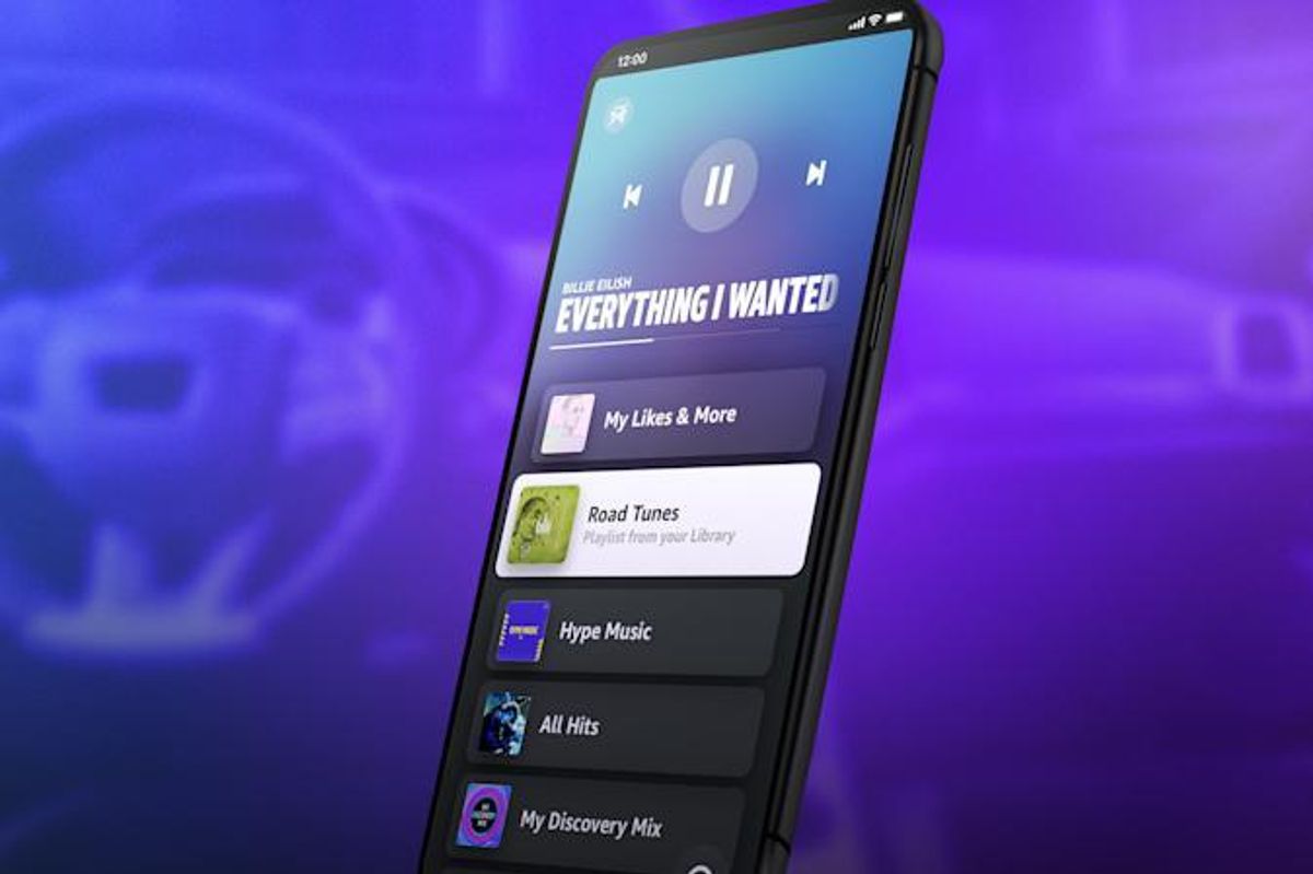 Car Mode for Amazon Music app