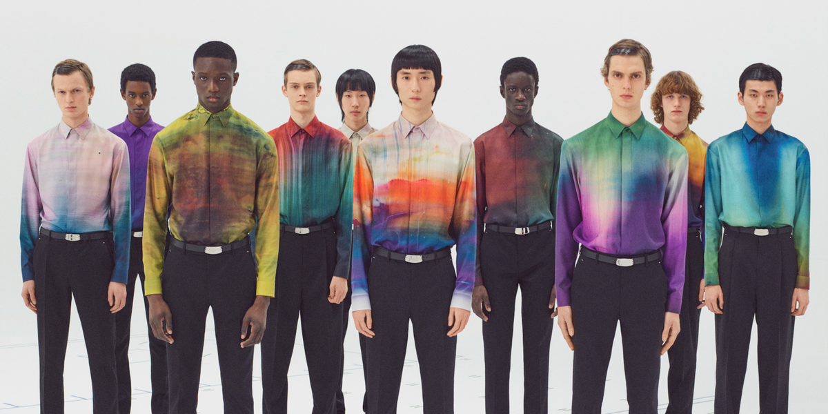 Berluti Takes a Rainbow Ride With Abstract Art