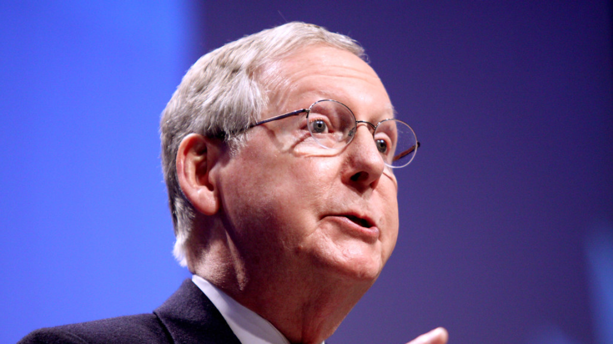 Senate Minority Leader Mitch McConnell