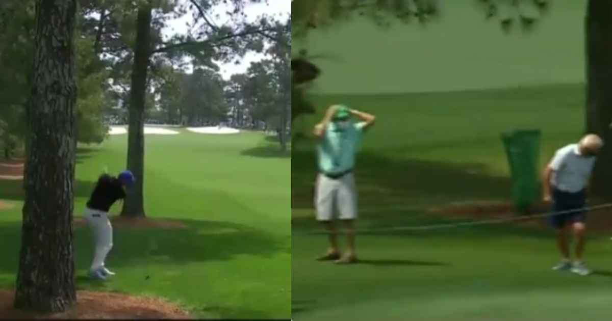 Pro Golfer Rory McIlroy Somehow Managed To Hit His Own Dad With An Errant Ball At The Masters