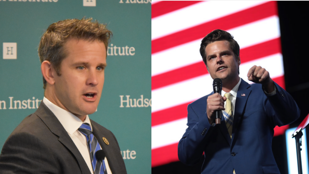 Rep. Adam Kinzinger and Rep. Matt Gaetz