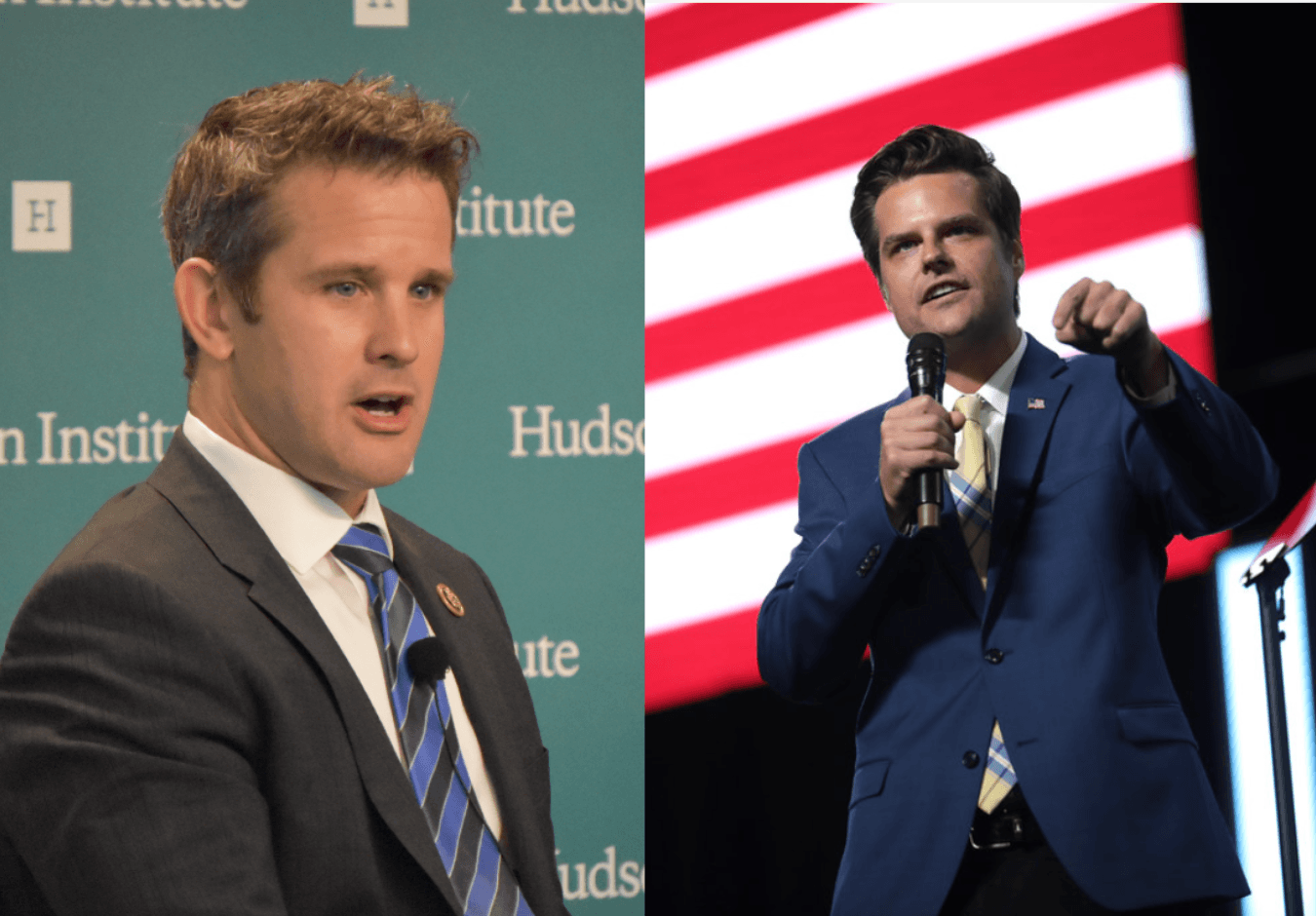 Rep. Adam Kinzinger and Rep. Matt Gaetz