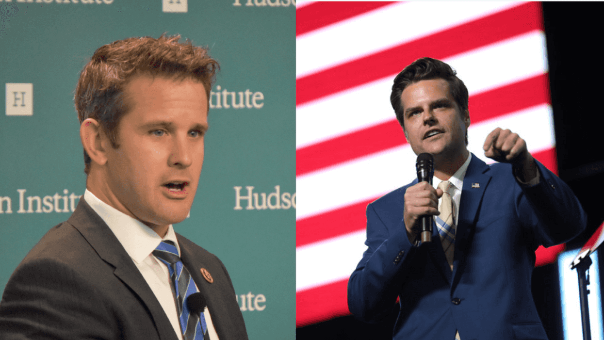 Rep. Adam Kinzinger and Rep. Matt Gaetz