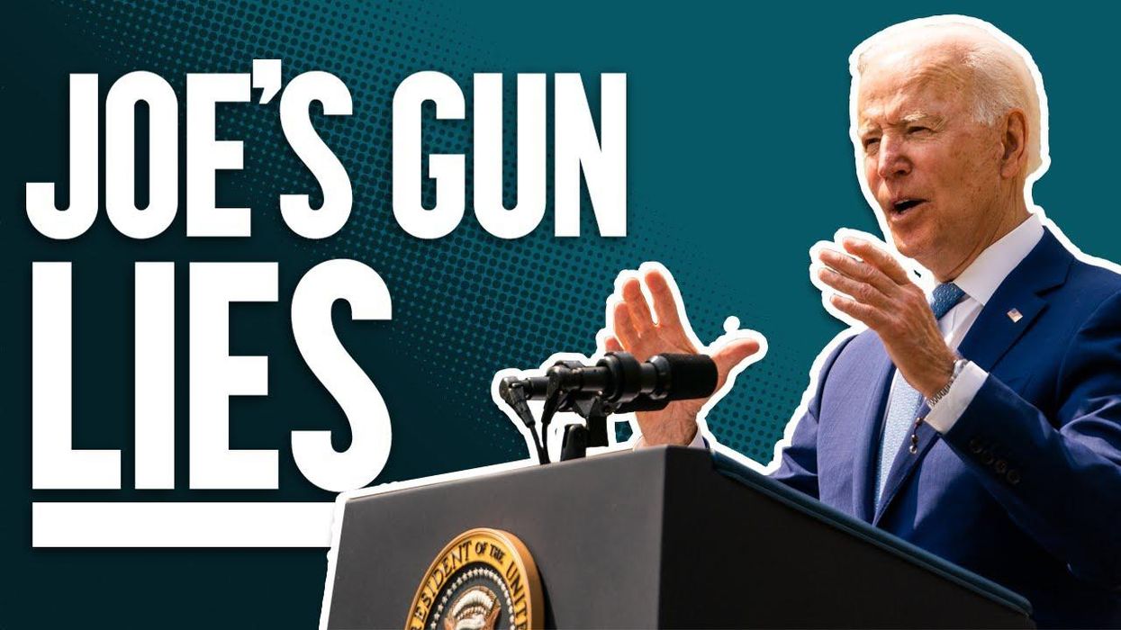 Listen to Joe Biden ‘FLAT OUT LYING’ during his speech on gun reform