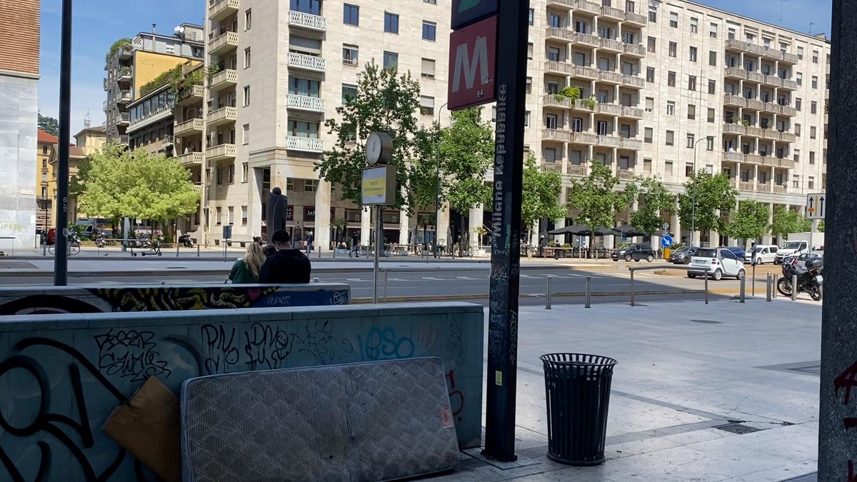 Sprofondo Milano, degrado in pieno centro