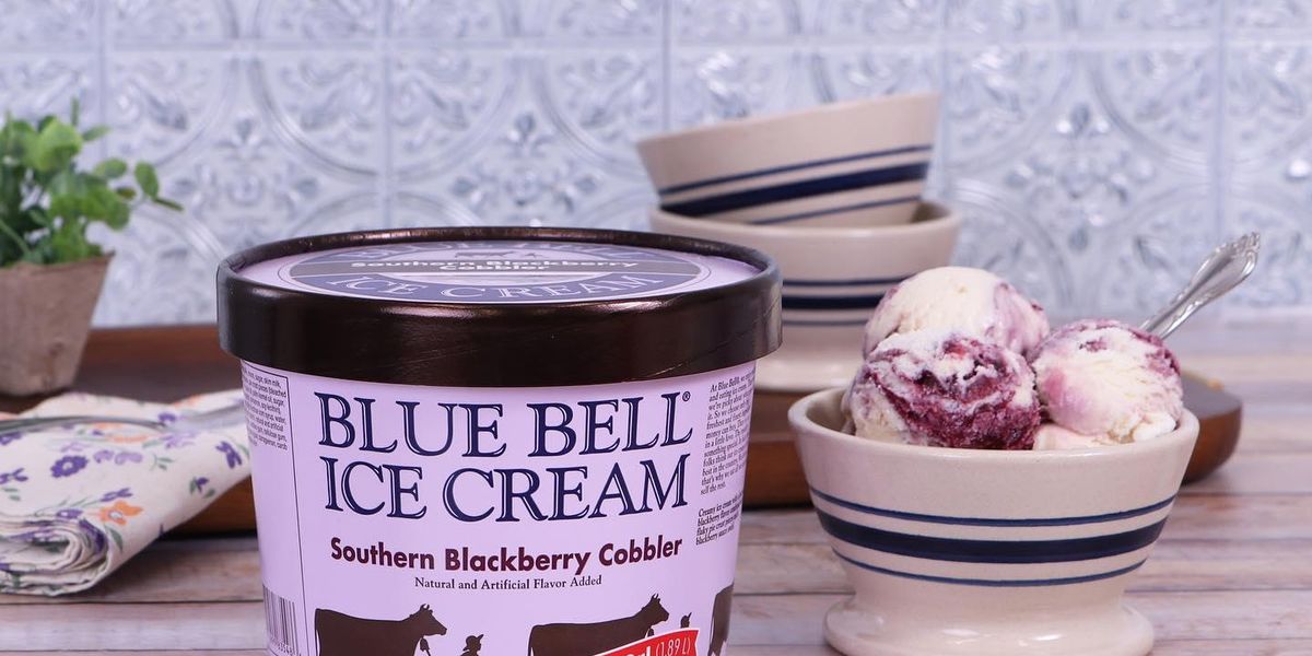 Blue Bell's Southern blackberry cobbler ice cream is back in stores
