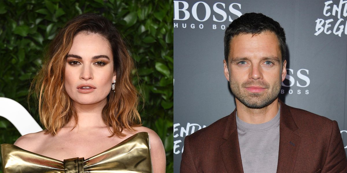 Lily James And Sebastian Stan Transform Into Pam And Tommy Paper