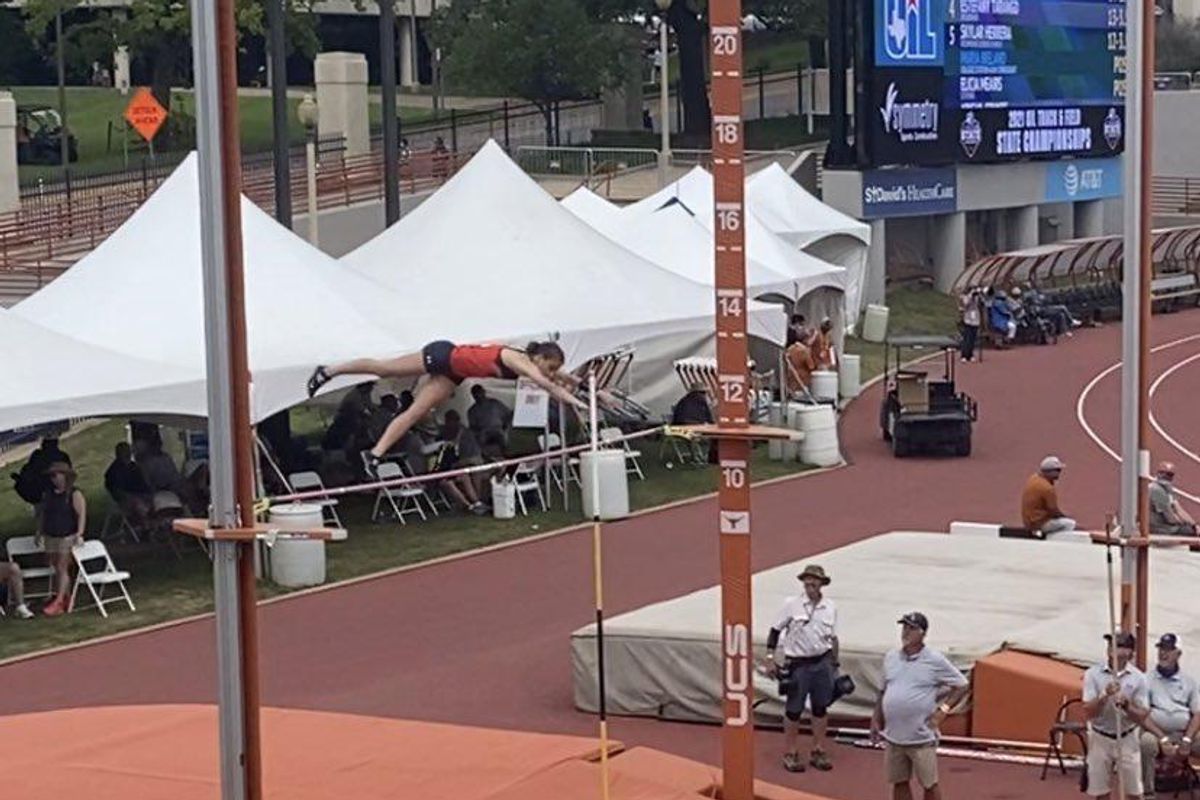 Sasha Harber sets new McKinney North record with a state title-winning vault
