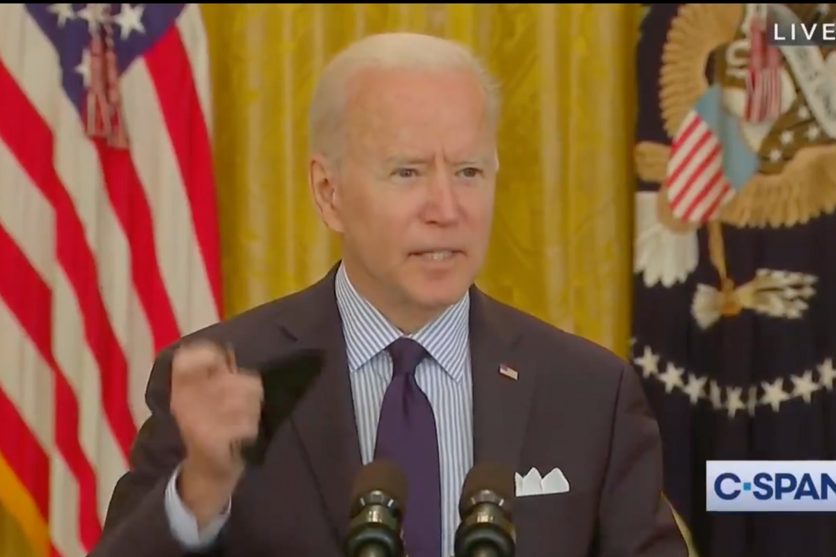 Very Serious People Very Seriously Worried Why Joe Biden Still Wears A Mask