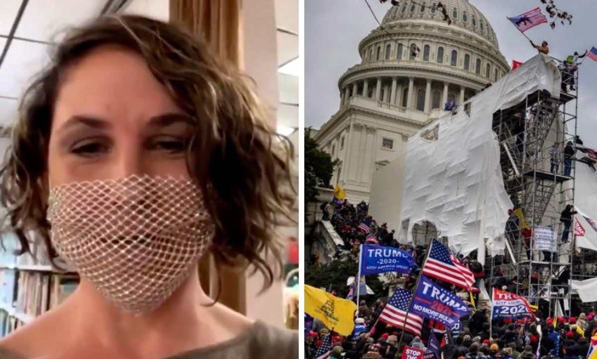 Capitol Rioter Who Flouted Judge's Mask Requirement Issues Desperate Apology to Stay Out of Jail