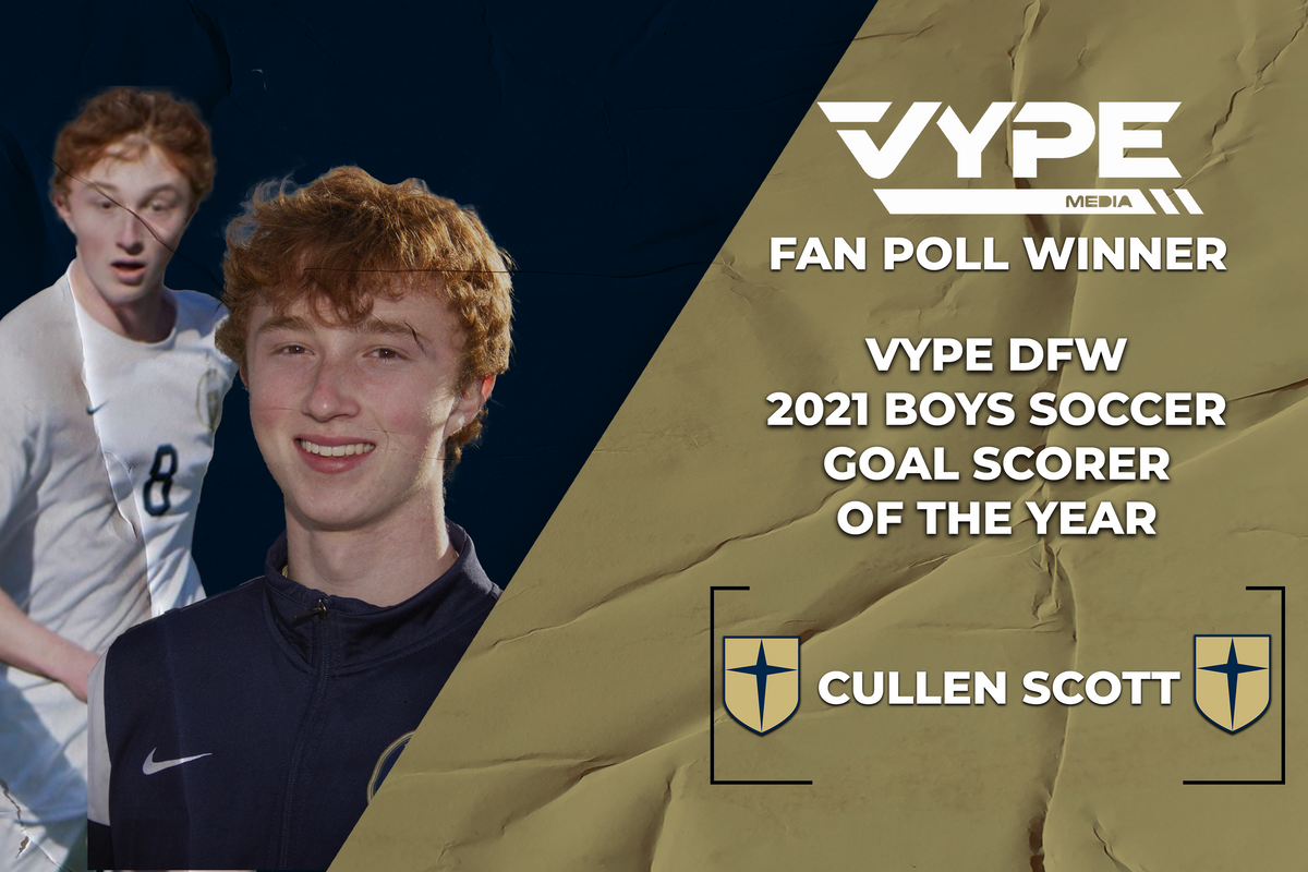 Boys Soccer Goal Scorer of the Year: Cullen Scott presented by Academy Sports + Outdoors