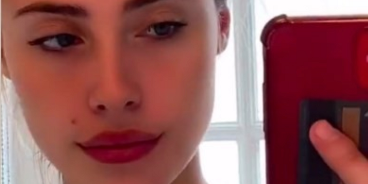 This TikTok Lip Liner Trick Is Kind of Genius