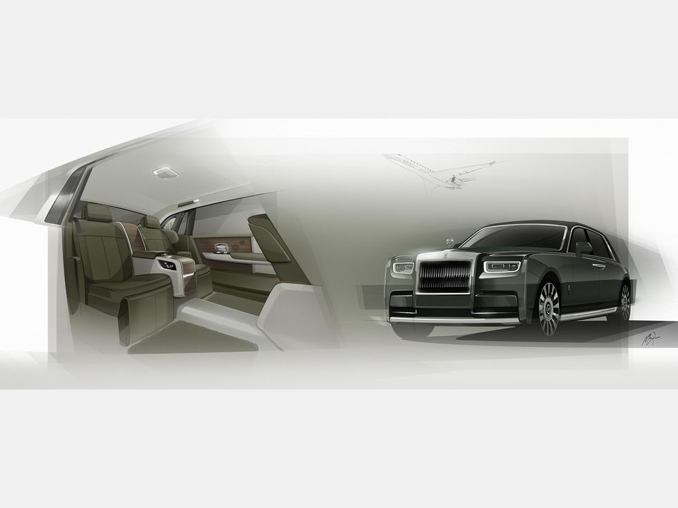 Rolls-Royce Phantom Oribe design process