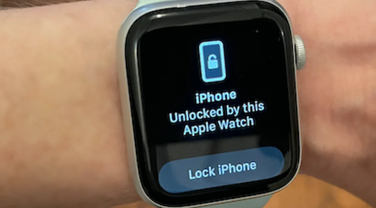 unlock apple watch with iphone not working