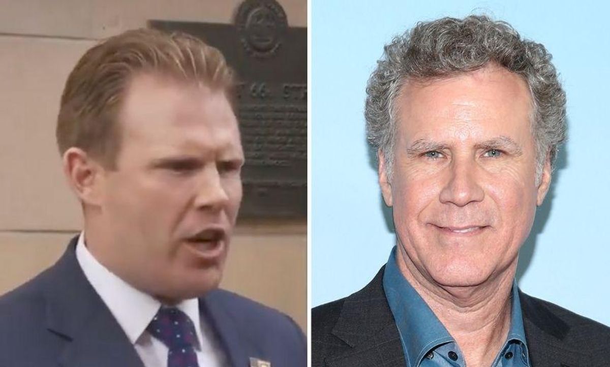 People Can't Believe How Much Andrew Giuliani Looks Like a Will Ferrell Character—and It's Your Move, SNL