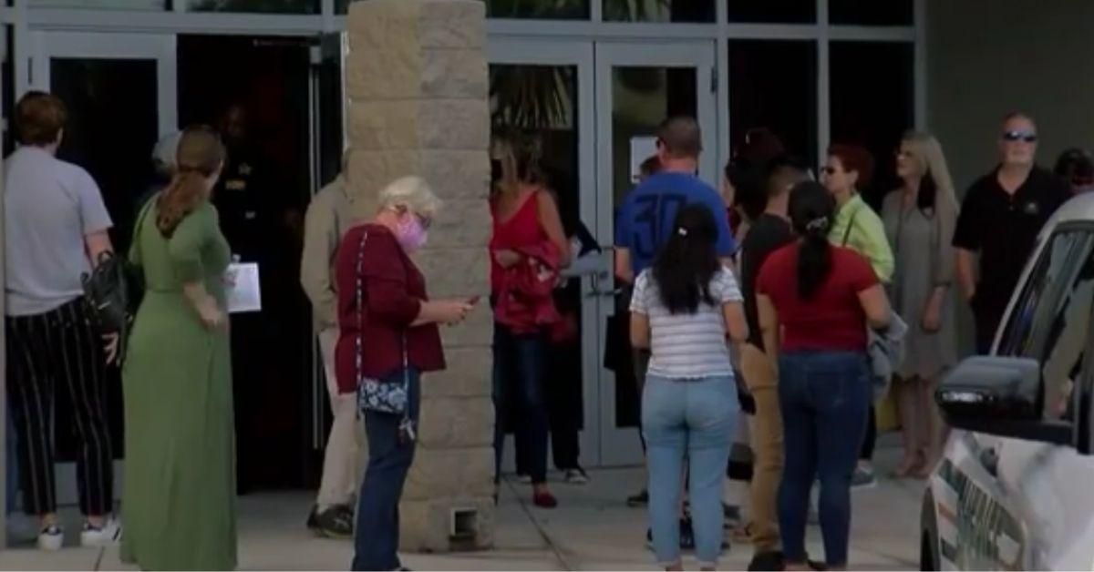 Hundreds Show Up To Florida School Board Meeting To Protest LGBTQ Policy That Doesn't Exist