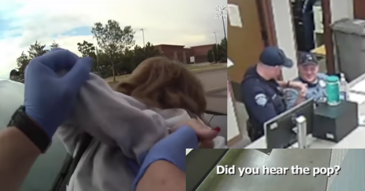 Video Shows Colorado Cops Laughing While Reviewing Footage Of Elderly Woman With Dementia's Violent Arrest