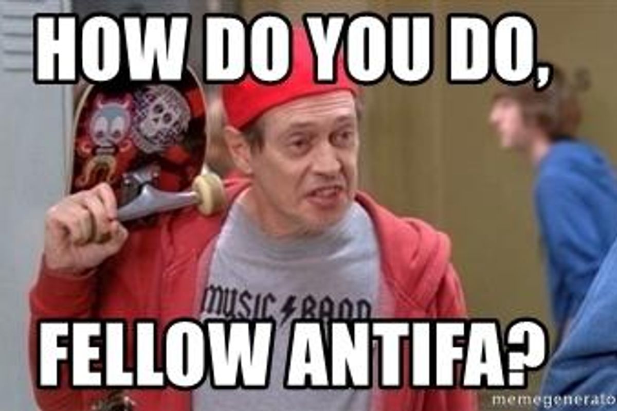 Well, This Trump Supporter's Infiltration Of An 'Antifa' Group Is Just Very Believable