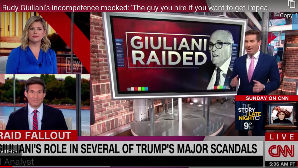 #EndorseThis: CNN Mocks Giuliani, ‘The Guy You Hire If You Want To Be Impeached’