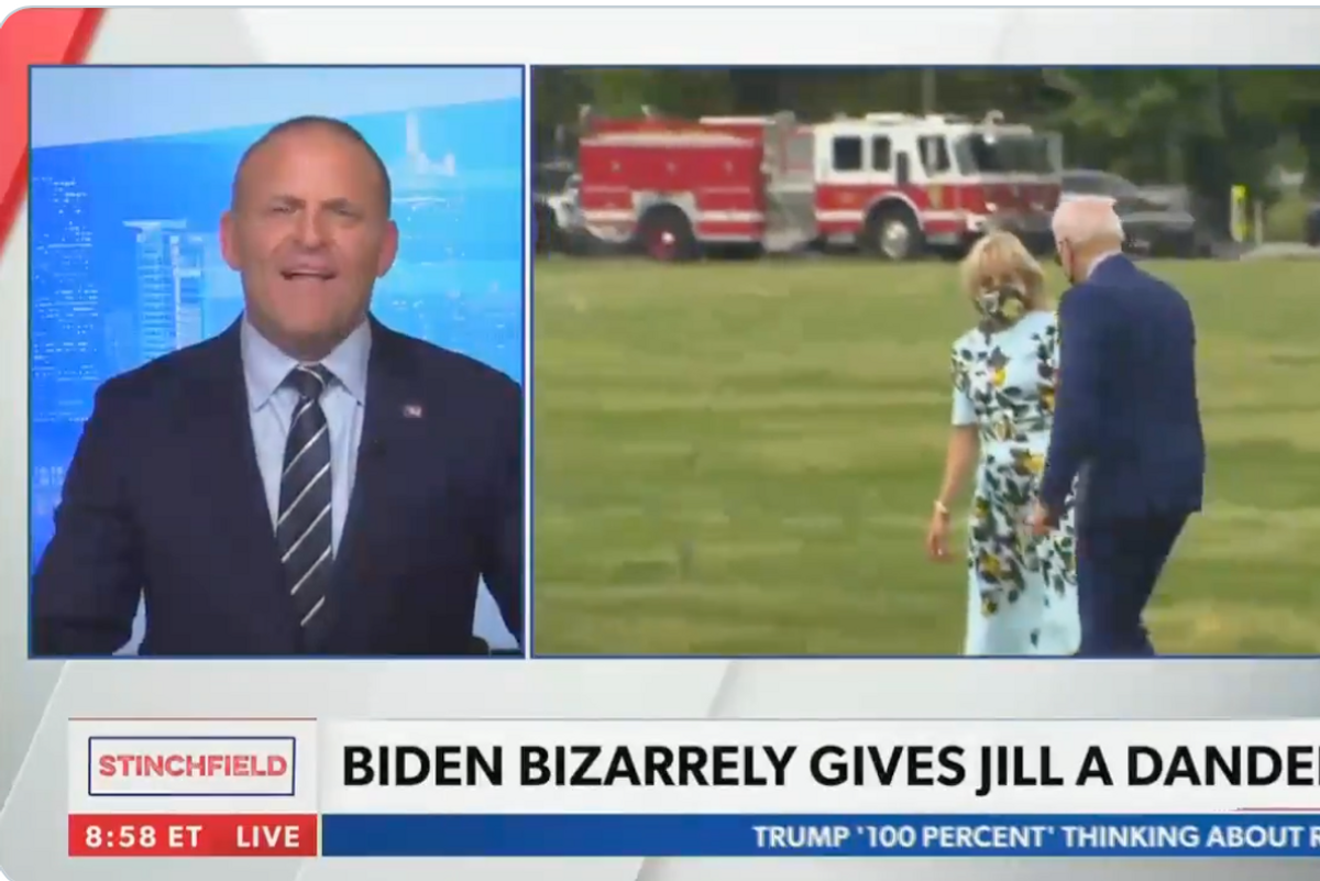 Joe Biden Gives Dandelion To His Wife Because He’s Some Kind Of Monster