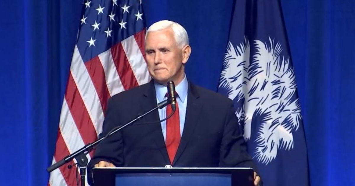 Mike Pence Vows To 'Cancel Cancel Culture' In Speech About Canceling Everything Dems Do