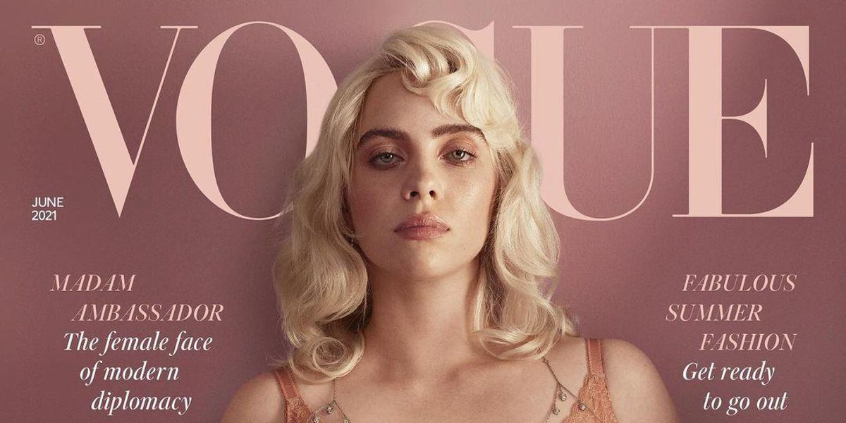 Billie Eilish Stuns On The Cover Of British Vogue Paper Billie Eilish Stuns On The Cover Of British Vogue Paper