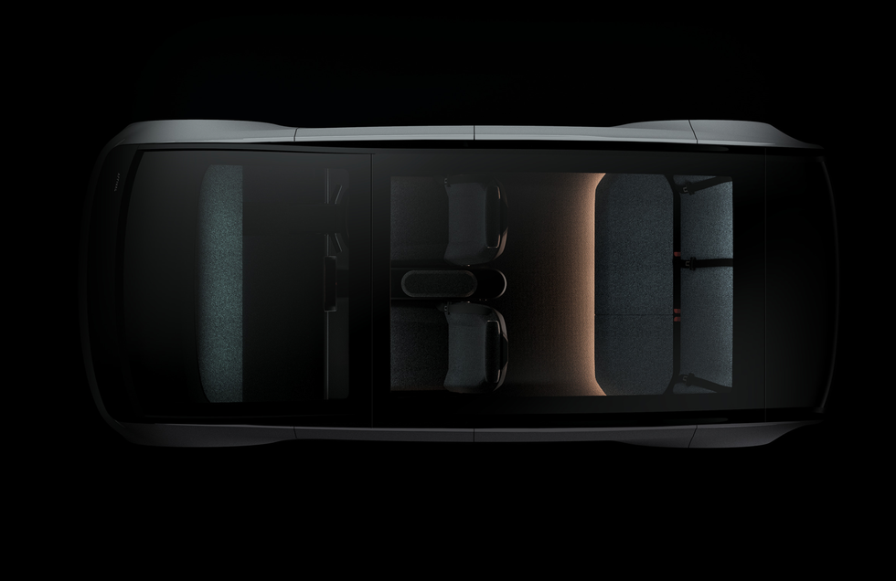 Electric taxi by Arrival and Uber
