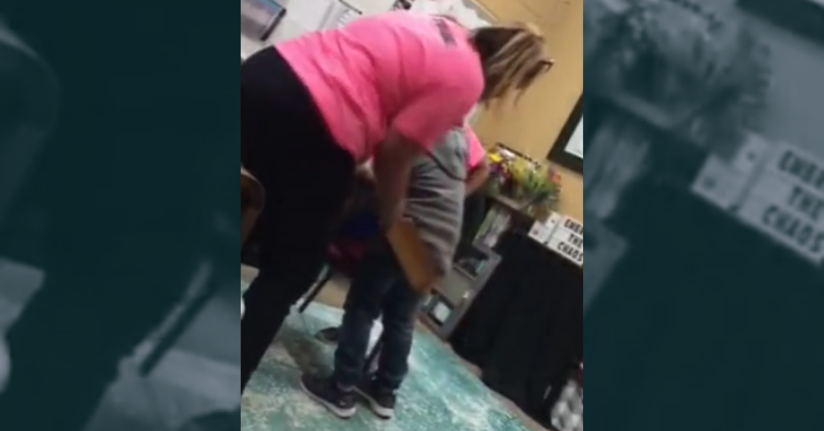 Video Of Florida Principal Paddling 6-Year-Old Girl As Her Mom Secretly Recorded Sparks Outrage