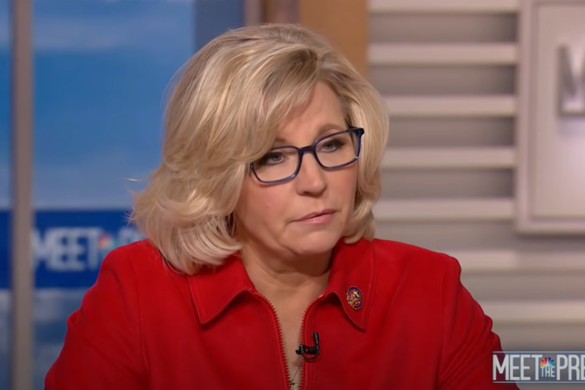 Liz Cheney Just Saying GET YOUR ASS IN A CHAIR, PAT CIPOLLONE, YOU F*CKER