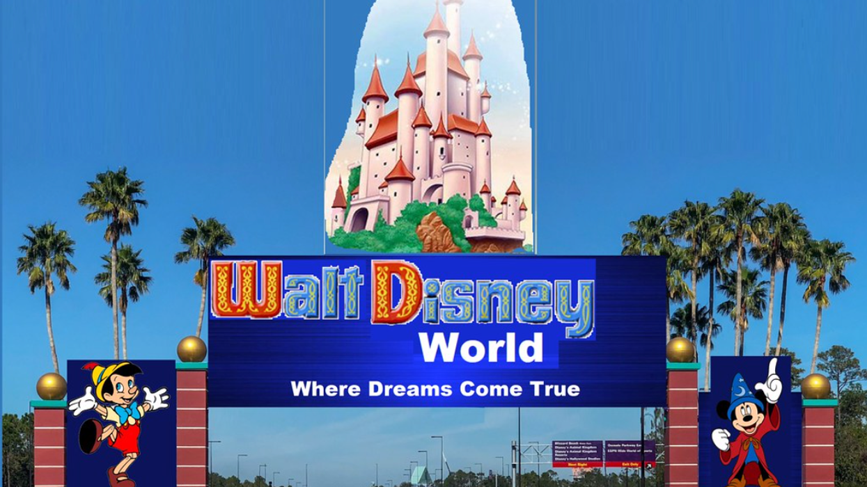 Walt Disney World entrance