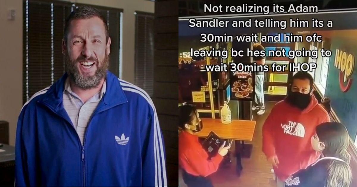 Adam Sandler Offers Hilariously On-Brand Response To Viral Video Of His Failed IHOP Trip