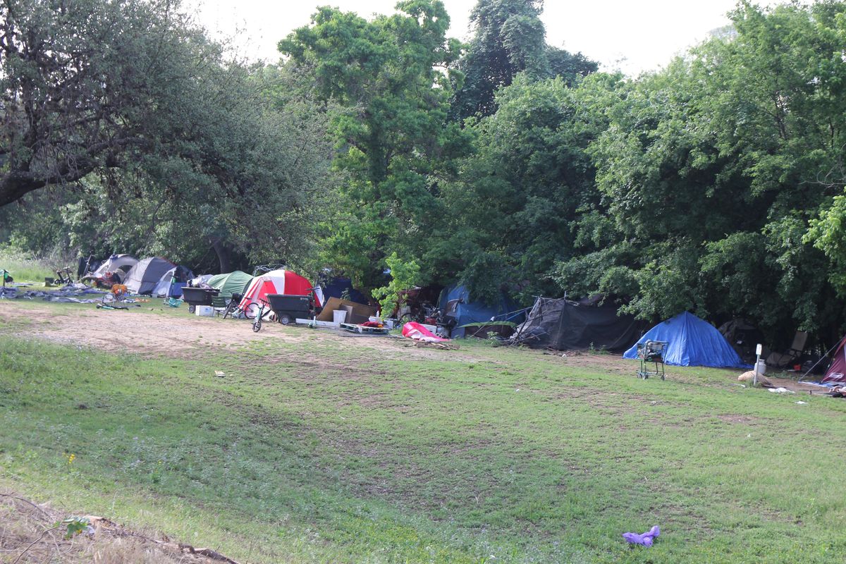 Homeless tent evictions a months-long process, city says