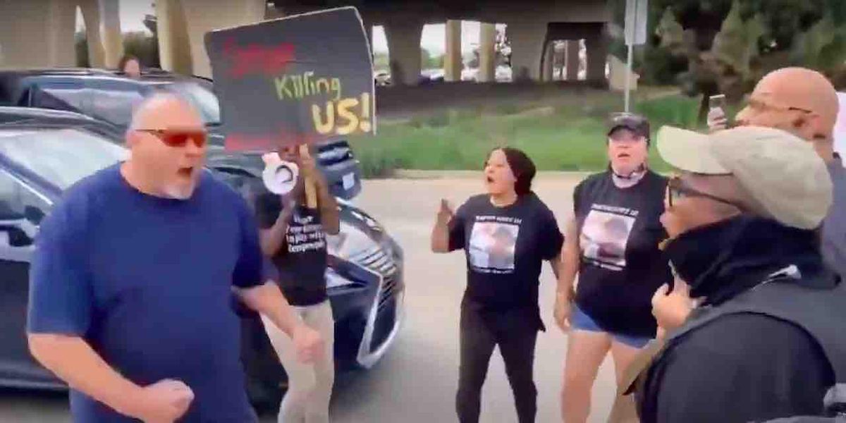 Texas AG blasts 'mob rule,' police chief after angry driver is only person charged when Black Lives Matter militants 'illegally shut down traffic'