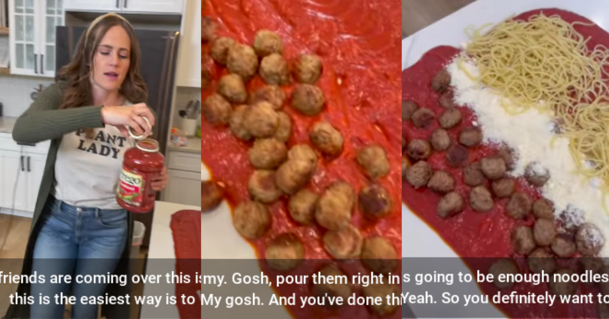 Woman's 'Ultimate Spaghetti Hack' Has People Feeling All Kinds Of Ways—But Hungry Is Not One Of Them