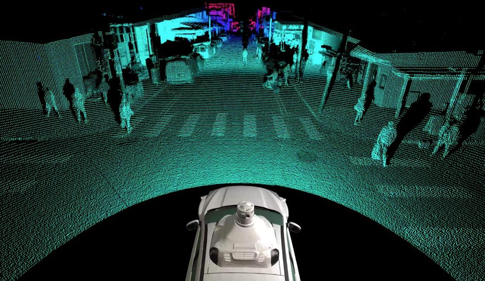 Autonomous driving system with lidar by Argo AI