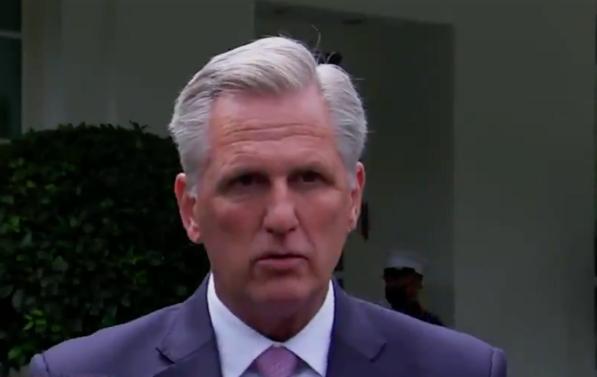 McCarthy Claims No One Is 'Questioning the Legitimacy' of 2020 Election and Everyone Had the Same Response