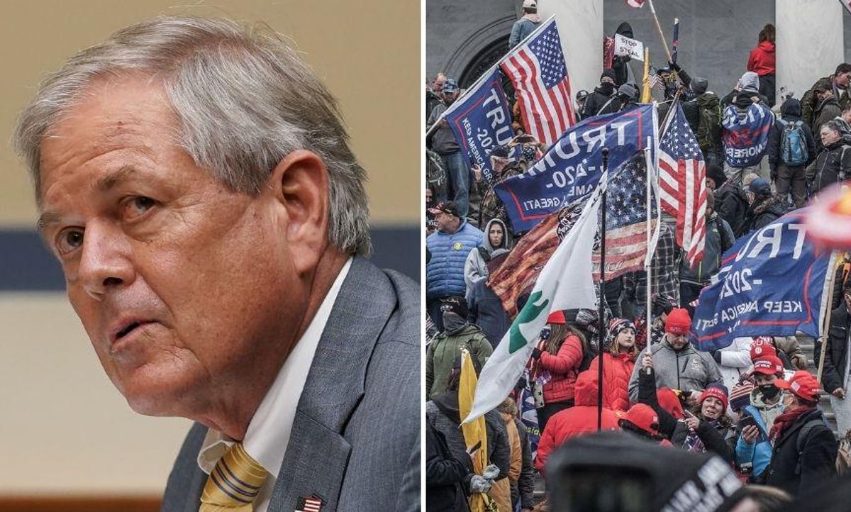 GOP Rep. Disputes that Capitol Rioters Were Trump Supporters Because There Wasn't a 'Poll'