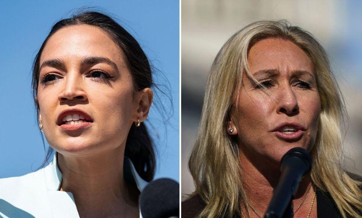AOC Perfectly Sums Up QAnon Rep in Savage Takedown After Greene Tried to Accost Her at the Capitol