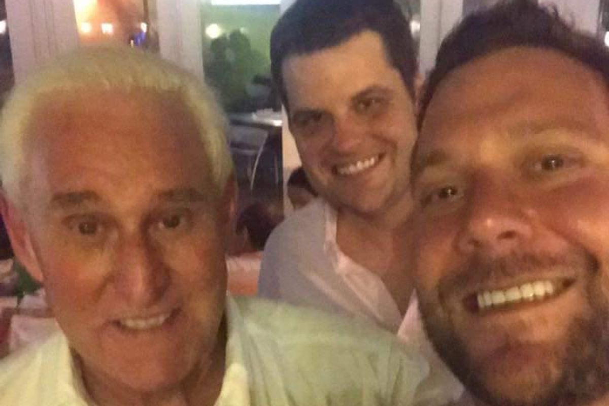 And How Is Rep. Matt Gaetz's Friday Going?