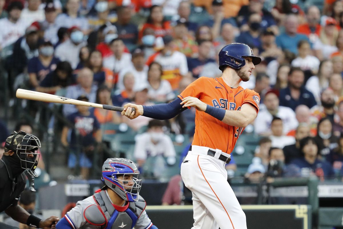 Astros' Kyle Tucker batting
