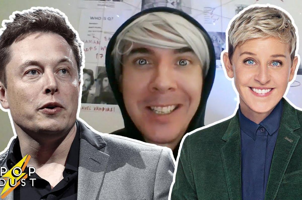 elon musk and ellen degeneres end times update thumbnail