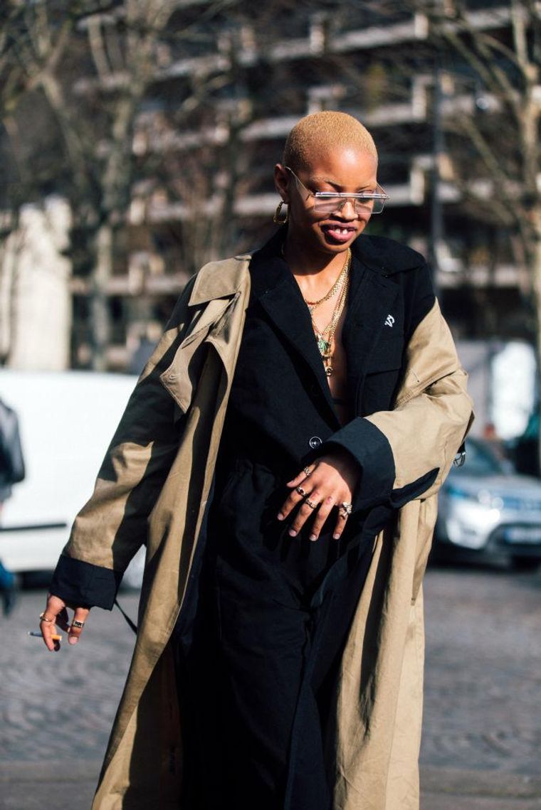 Slick Woods Welcomes Son Saphir