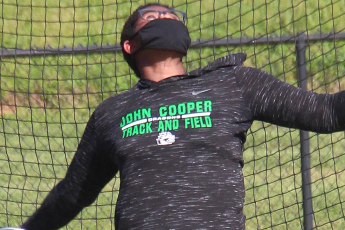 Oguchi is SPC Champion in Discus and Shot Put, Dragon Boys Track & Field Finishes Sixth