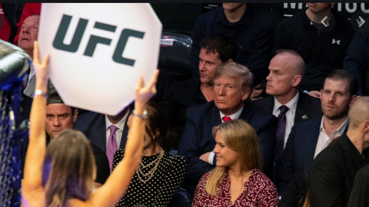 Trump’s Visit To New York For UFC Bout Cost Taxpayers Over $250K