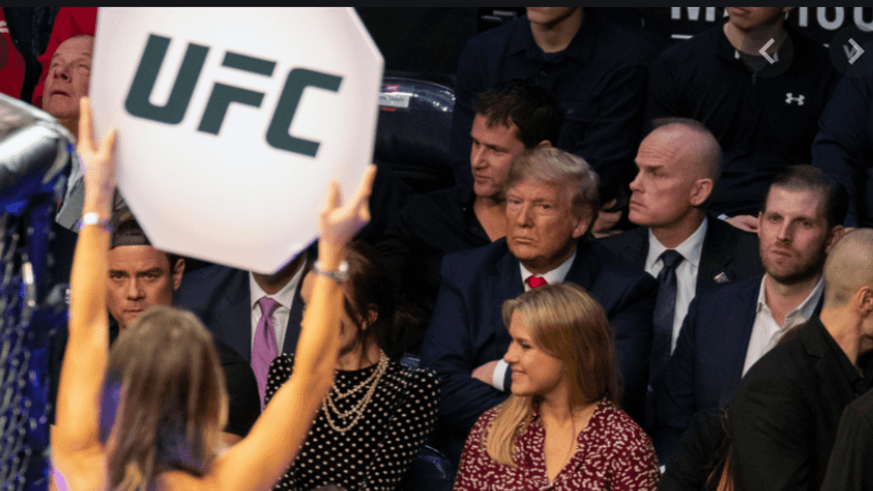 Trump’s Visit To New York For UFC Bout Cost Taxpayers Over $250K