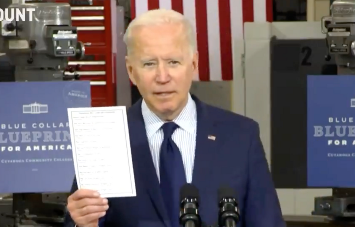 Crowd Erupts as Biden Unveils List of GOPers Who Touted Stimulus Bill at Home After Voting Against It