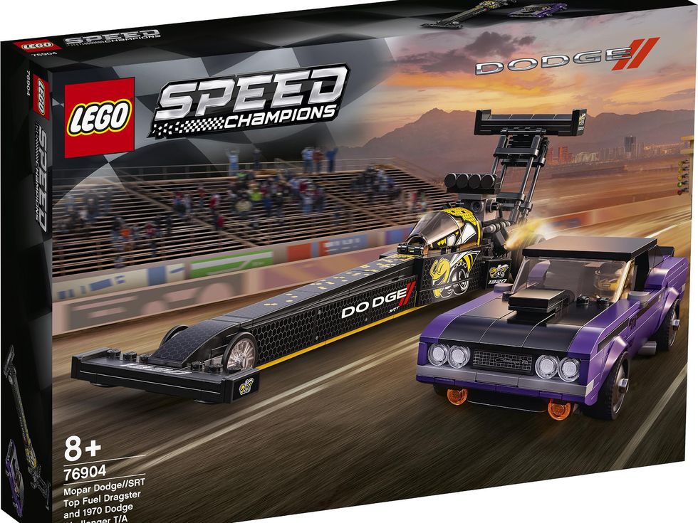 LEGO Speed Champions Dodge box