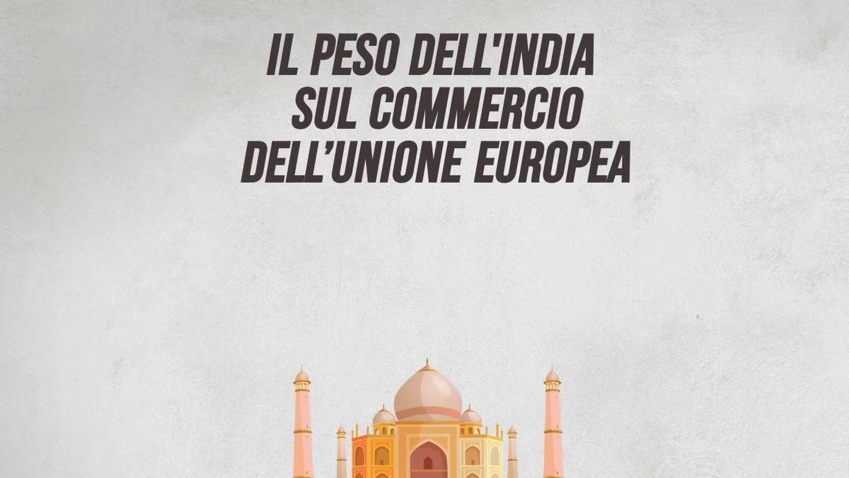 Il peso dell'India sul commercio Ue